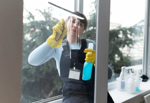 Nettoyage de vitres intérieures et extérieures à Équemauville